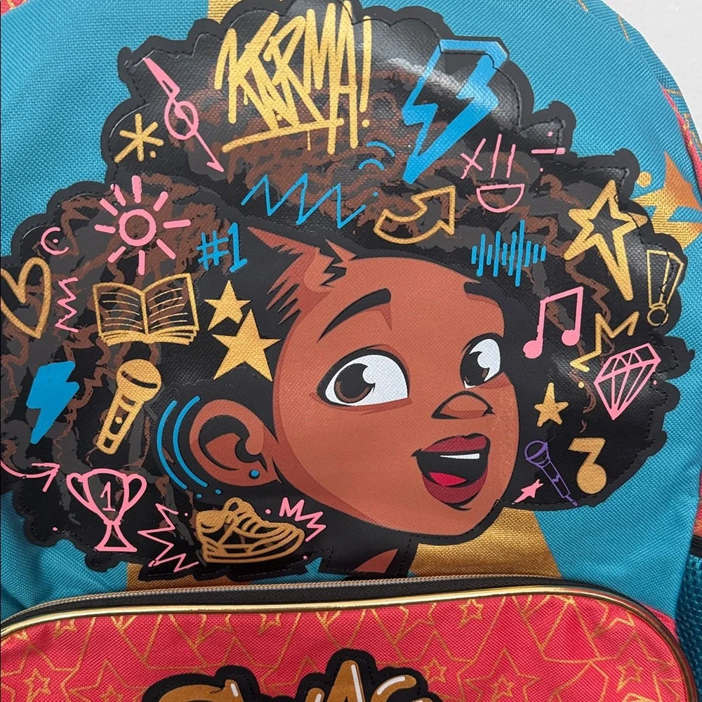 Karma’s World 17”backpack - Picture 4 of 7